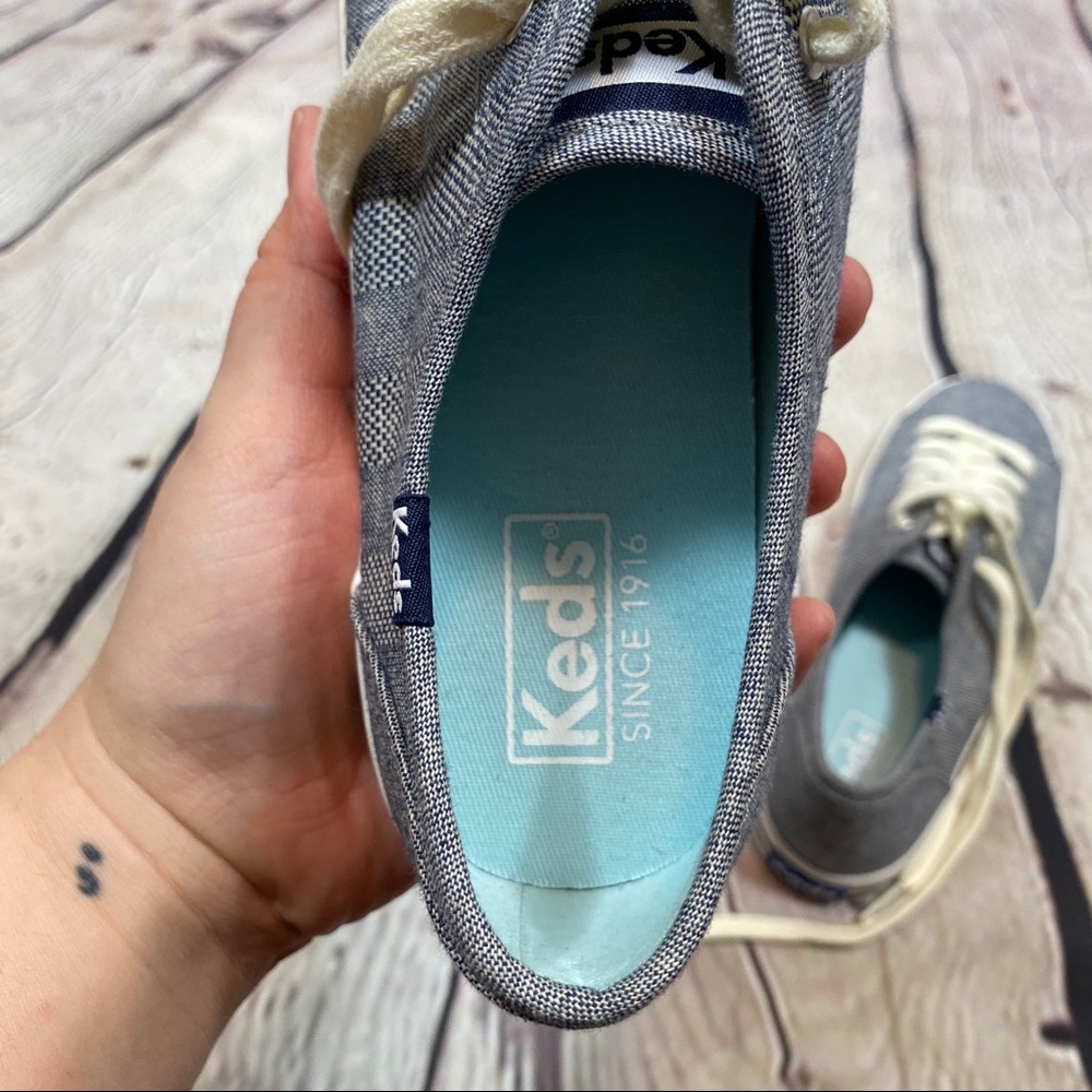 KEDS Kickstart Chambray Sneakers 7.5 - Picture 7 of 8